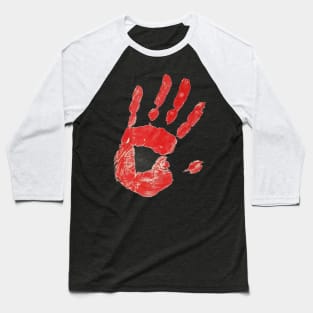 red Hand Baseball T-Shirt